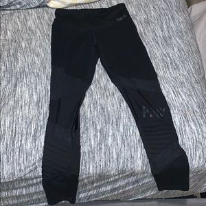 vs pink mesh leggings